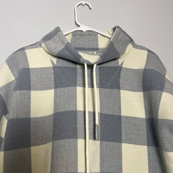 Vineyard Vines White Gray Funnel Neck Pullover Sweatshirt Womens Sz S - Picture 4 of 15